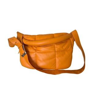 Stylism Denmark Quilted‎ vegan Leather Puffy Shoulder Bag Y2K Designer Luxury